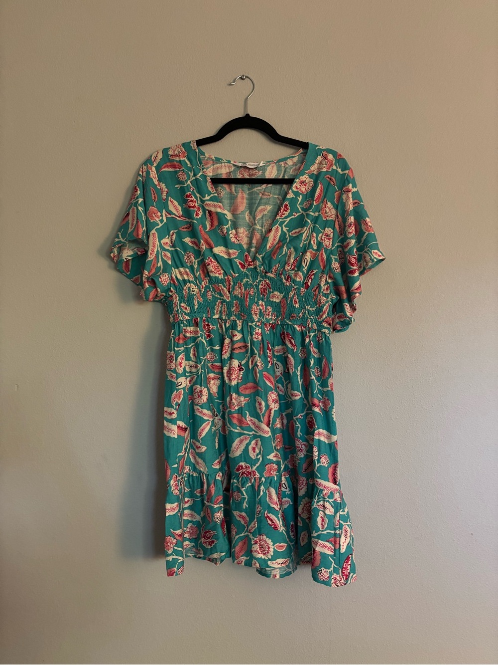 Cupshe Palm Vacay Tropical mini dress - Picture 4 of 5